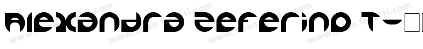 Alexandra Zeferino T字体转换